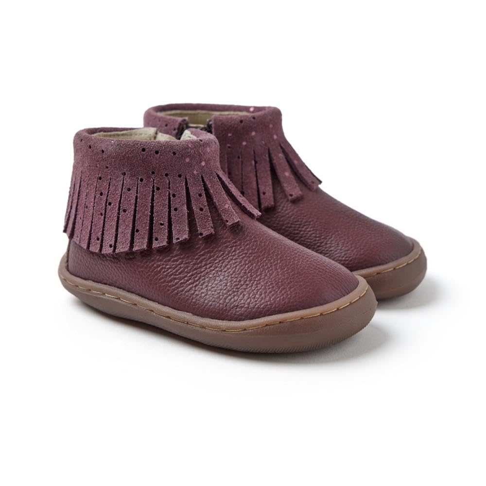GIOSEPPO Girl's Levering Oxford Boot, Burgundy, 7 UK Child