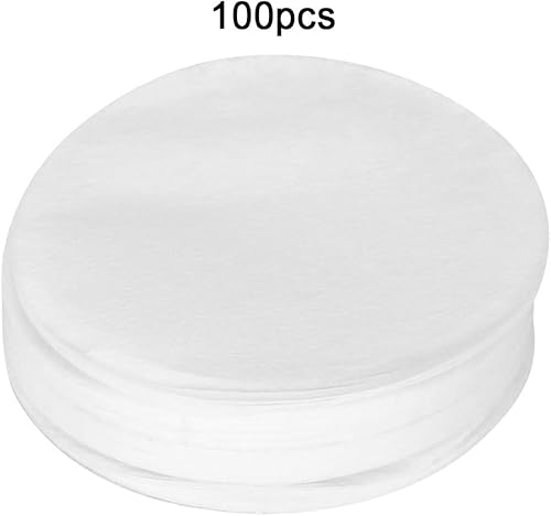 Miniatura 7 de Filtros de café de papel, 100 unidades de papel de filtro de café de 2.362 in2.677 in por juego, filtro de repuesto, filtros de café clásicos para
