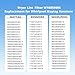 W10859086 W10608811 Dryer Lint Filter Replacement for Whirlpool Maytag Dryer Lint Screen W10701353 MGDB835DW4 WED8000DW3 MEDB835DW2 MEDB855DC4 WGD8500DC3 WED8500DC3 WGD8000DW3