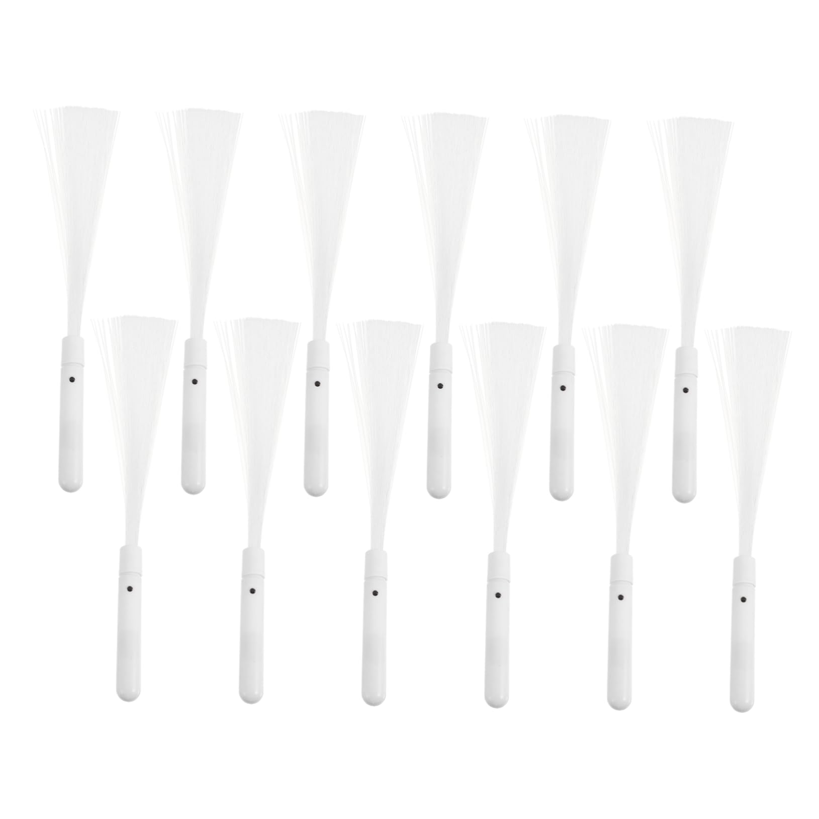 UPKOCH Led Glow Stick Party Supplies 12 Pcs Fiber Wand Night Event Decorations Neon Light for Birthday Wedding Carnival Made of Plastic