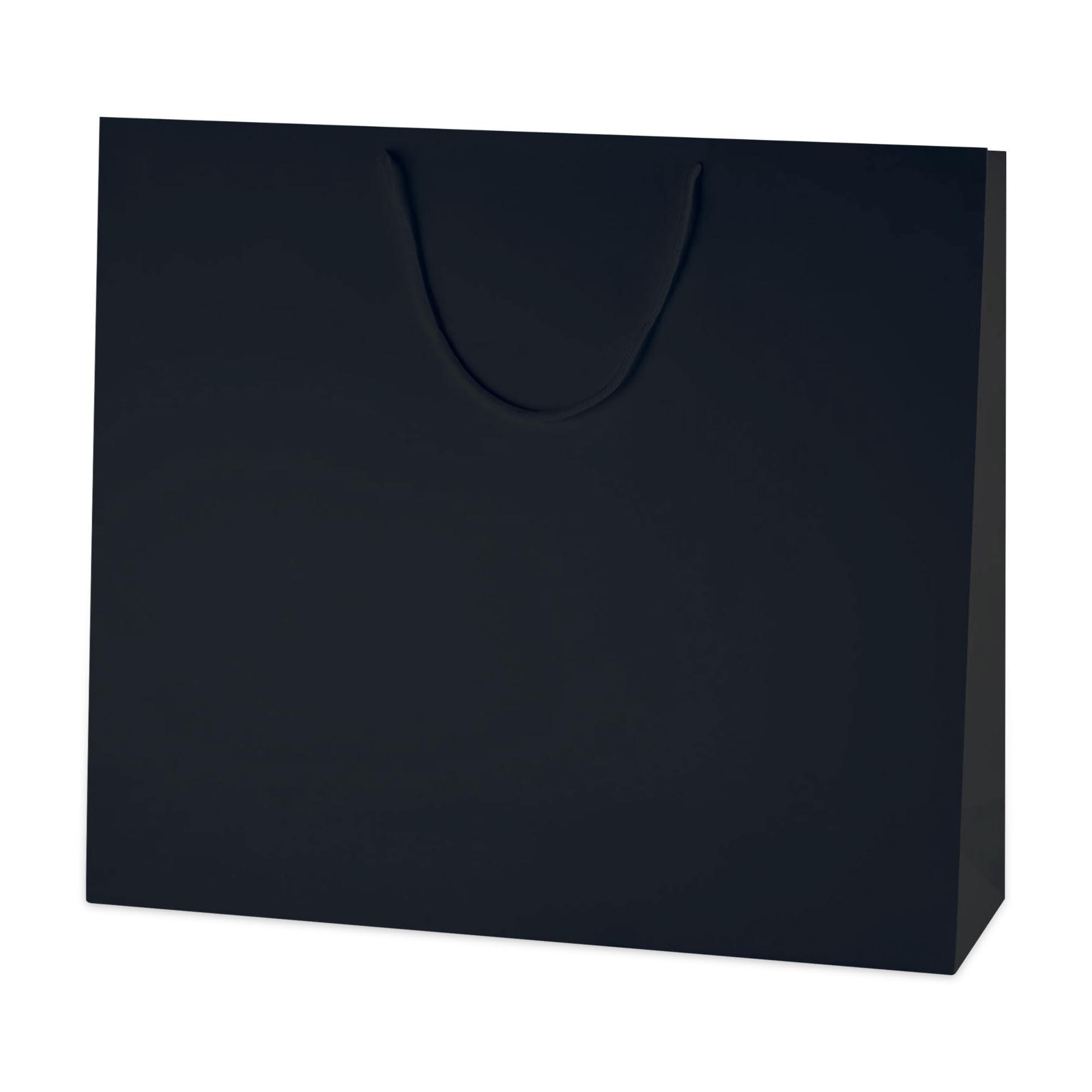 Thepaperbagstore 25× Black Extra Large Matt Gift Bags 50×42×13cm – 250 gsm Boutique Paper Bags with Rope Handles & Reinforced Base – Ideal for Gifts, Weddings, Retail & Corporate Use — image 1