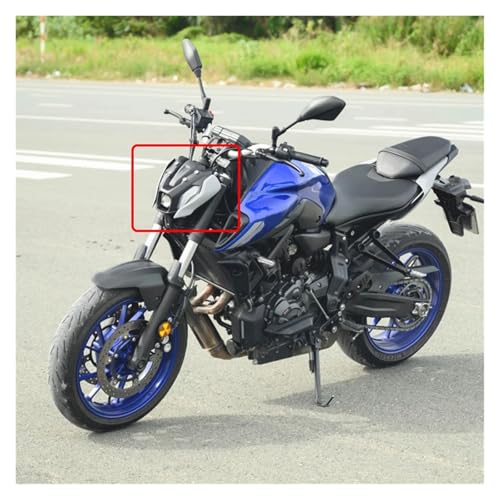 Aile de déflecteur d'air MT-07 carénage bec capot bleu pour FZ-07 2021-2024