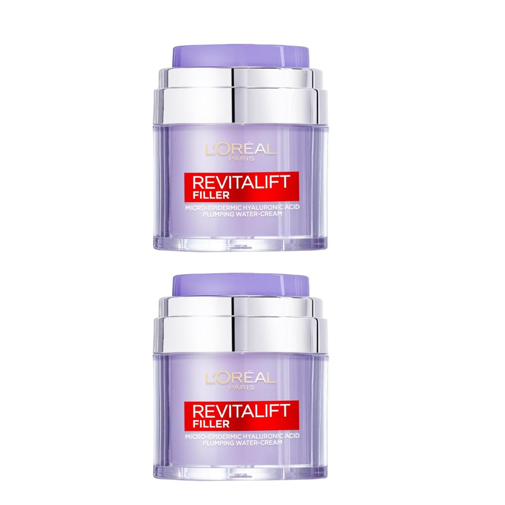L'Oréal Paris Pack x2 Revitalift Filler Gel Crema Ácido Hialurónico