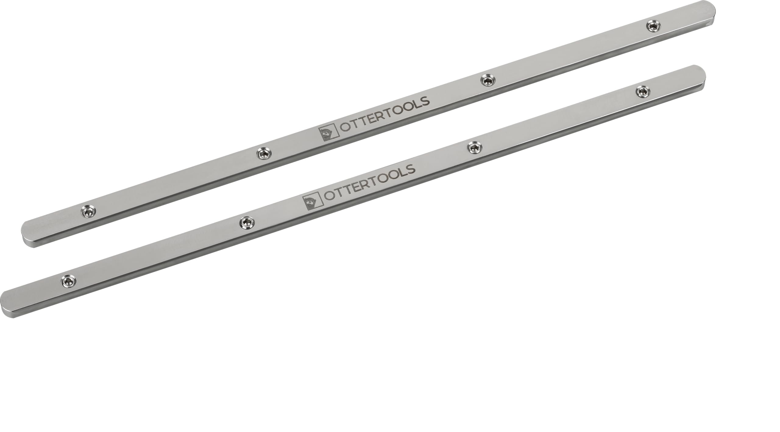 FSV Führungsschienenverbinder 2er Set – Edelstahl, selbstzentrierend durch konische Kanten – Kompatibel mit Makita & Festool – für präzise, versatzfreie Schnitte