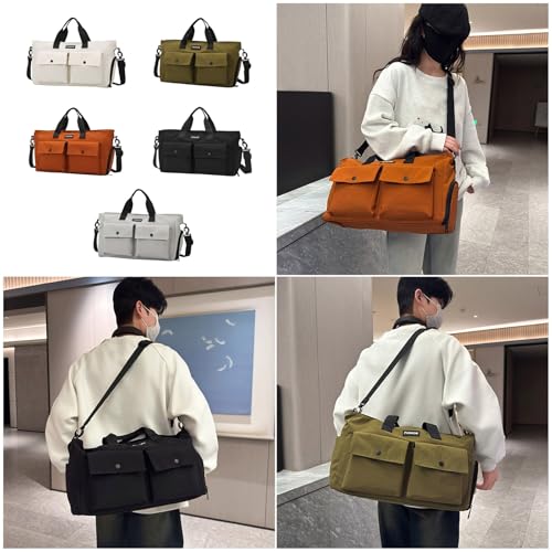 Fitness Bag Travel Bag Luggage Bag Large Capacity Training Bag Simple Overnight Bag Weekenders Bag Sport Bag Hospital Bag2