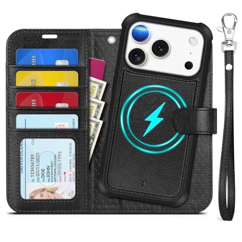 TUCCH iPhone 17 Pro Ή P[X 蒠^ 2 in 1  6.3C` Xgbvt O RFIDubLO 4J[h|Pbg uX^h@\ Ռz Sʕی PU ӂ17v ΉJo[ 202