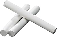 Vista 1 de School Smart Pizarra sin polvo - Paquete de 12 - Blanco - 084832