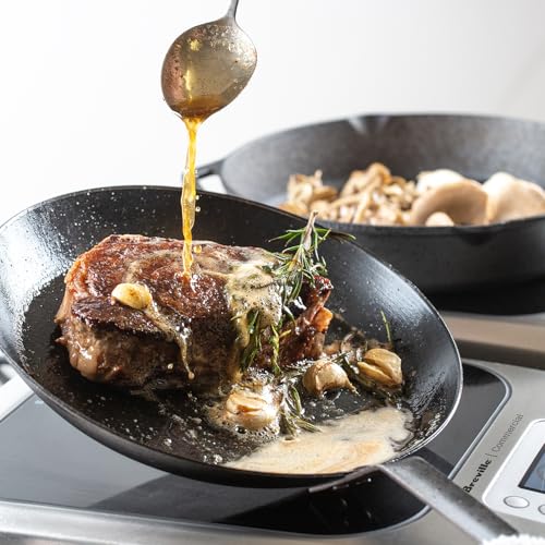 Image of Breville Commercial CMC850BSS Control Freak, Brushed Stainless Steel | Precision temperature-controlled induction cooktop, Probe Control for consistent results in professional and home kitchens