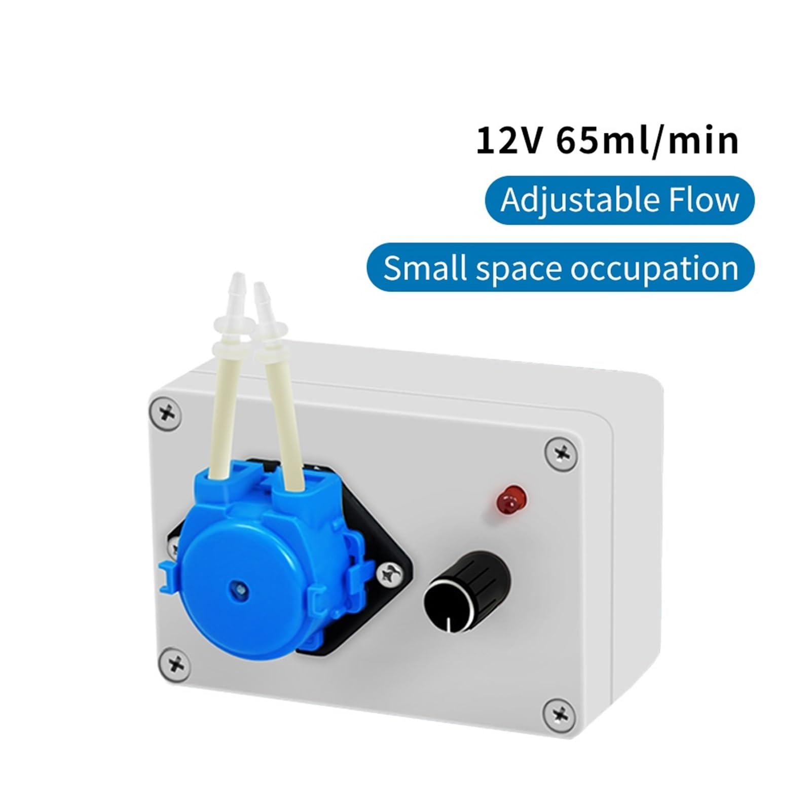 Máquina de Llenado, Bomba peristáltica de laboratorio KCP-C de 2,6-65 ml/min, bomba dosificadora de bajo flujo de Motor de 12 V CC for laboratorio(KCP-C-B08B)