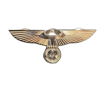 Amazon.co.jp: 東ドイツ軍 国章 鷲のバッチ 勲章 ピンバッチ