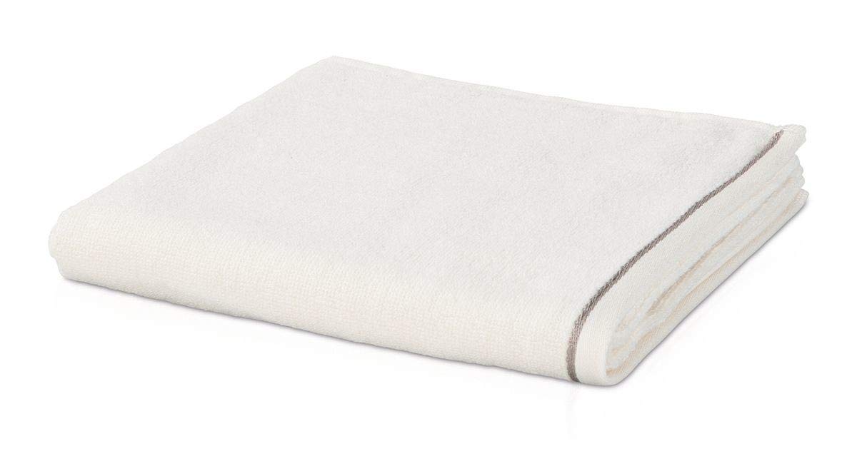 Möve Cashmere & Cotton wash glove 80 x 150 cm made of 85% cotton / 12% modal / 3% cashmere, wood, Ivory