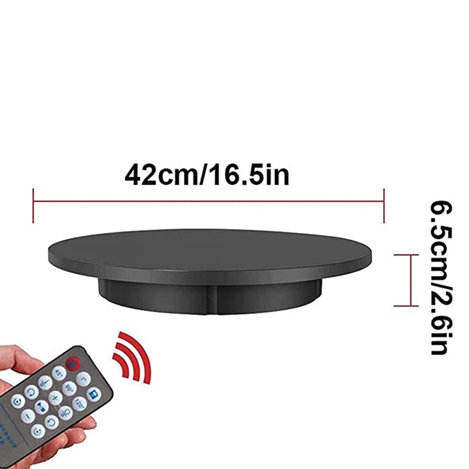 Amazon.co.jp: 360度電動回転ターンテーブルディスプレイスタンド