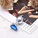 Akstore Small Super Steel Fetish Plug Anal Butt Personal Sex Massager (Blue)