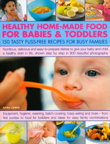 Télécharger Healthy Home-Made Food for Babies & Toddlers: 150 Tasty Fuss-free Recipes for Busy Families Gratuit