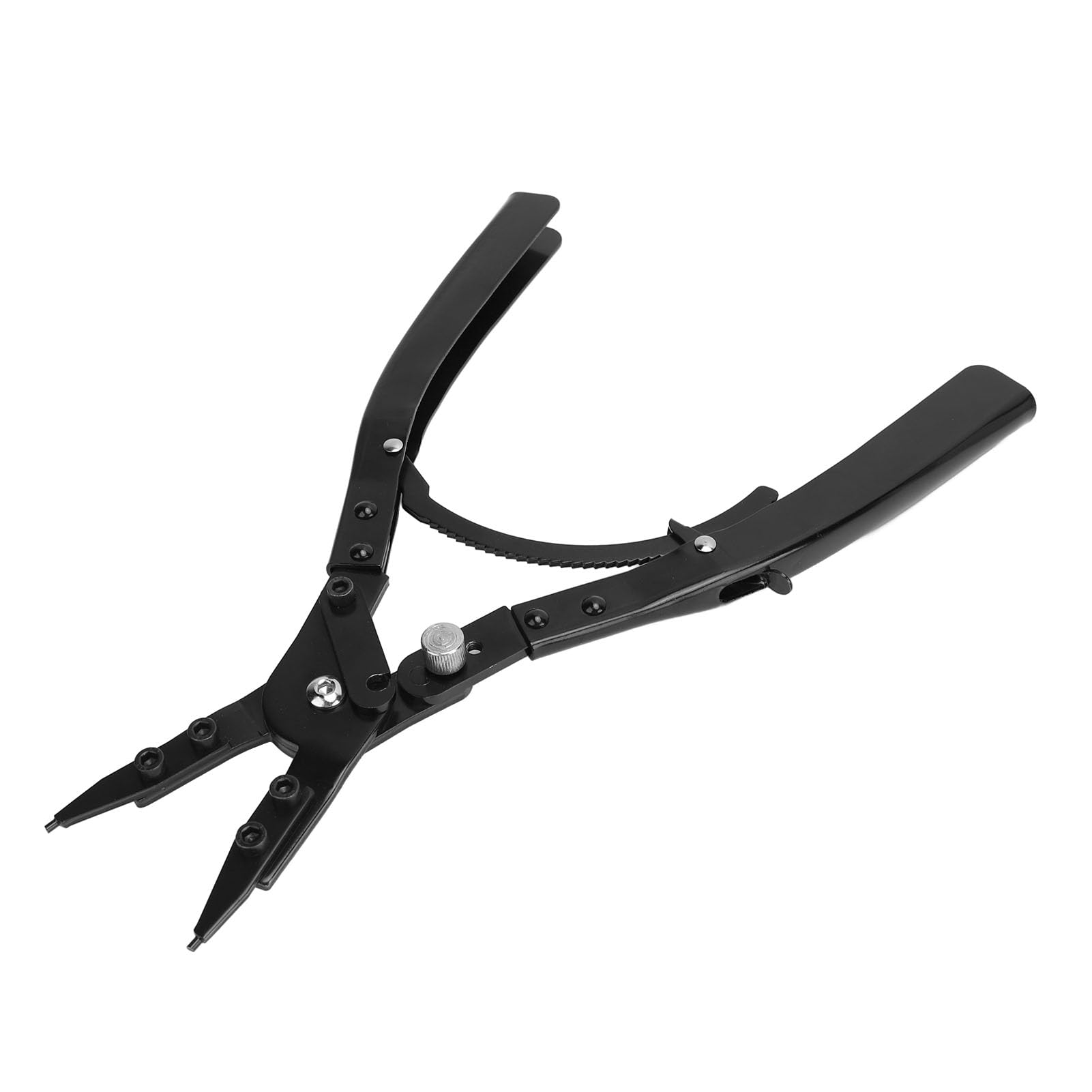 Set di Pinze per Anelli Elastici da 16 Pollici con Punte da 180° e 90° per la Riparazione di Veicoli - Strumento Versatile la Rimozione degli Anelli Elastici