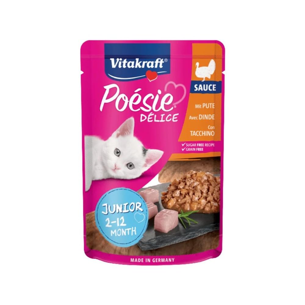 Vitakraft Poésie - Umido Per Gatti Adulti Con Manzo E Carota, 85g - Foto 6