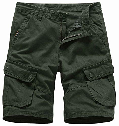 comefohome Homme Cargo Shorts Bermuda Classiques d'été Décontractés Cover