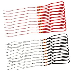 GREENADSCAPE 20 Stück Aufhängeseile mit Schlaufe