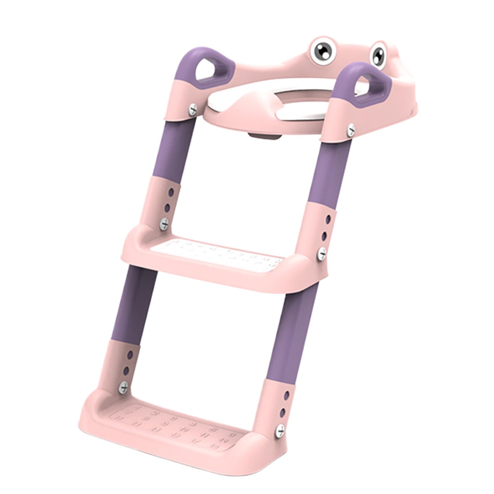 Seggiolino per WC con Scaletta Scaletta Sgabello Regolabile Con Seggiolino | Scaletta Vasino portatile per bambini addestramento al vasino robusto facile da pulire sgabello