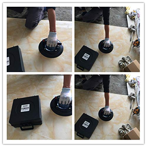 Zuos 10" Glass Suction Cups Glass Lifter With Plastic Handle, Heavy Duty Vacuum Lifter For Granite & Glass Lifting Window Replacement (10" Glass Suction Cup) #TOP6
