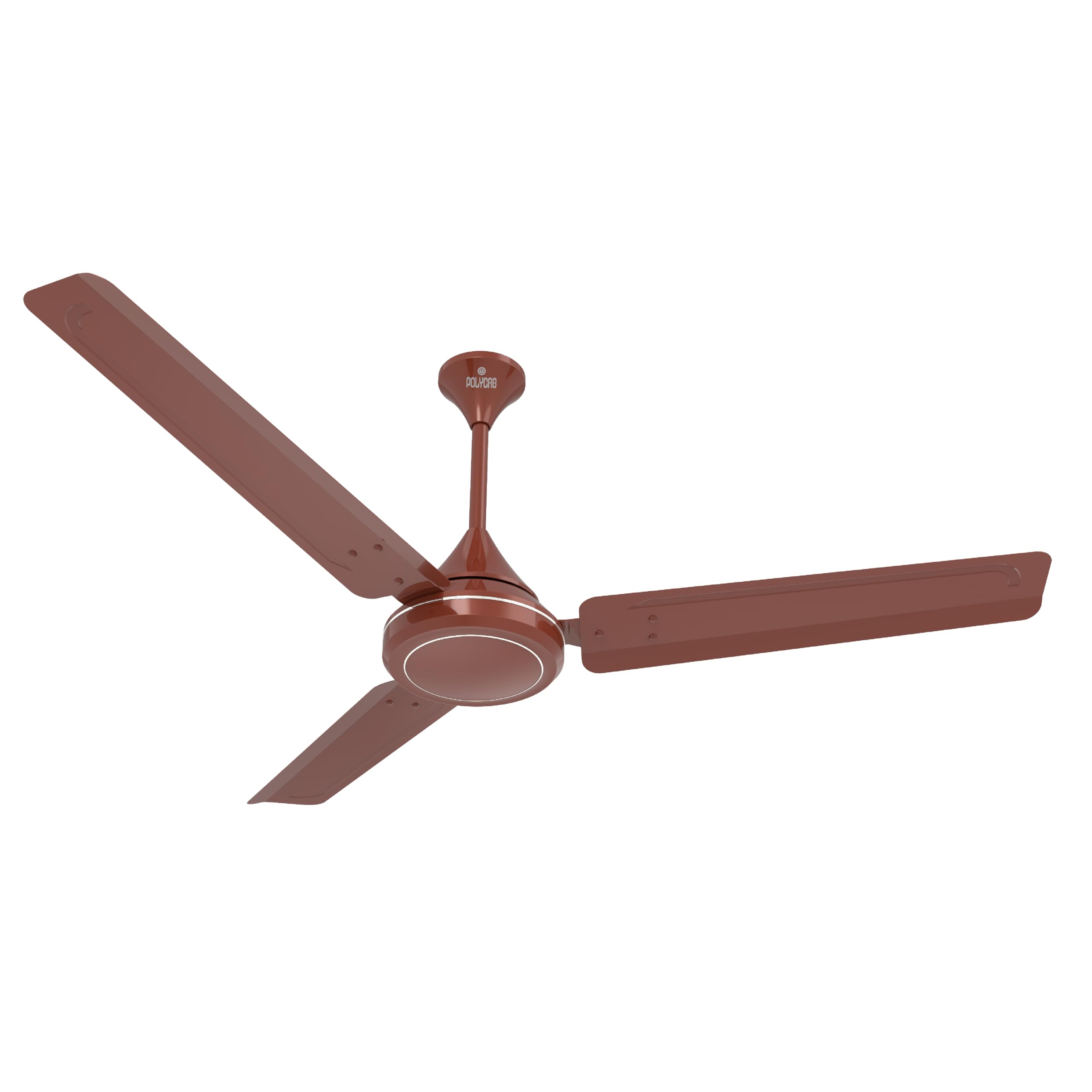 Polycab Charisma Plus 1200 mm High Speed 1 Star Rated Ceiling Fan with Corrosion Resistant G-Tech Blades and 2 years warranty (Luster Brown)