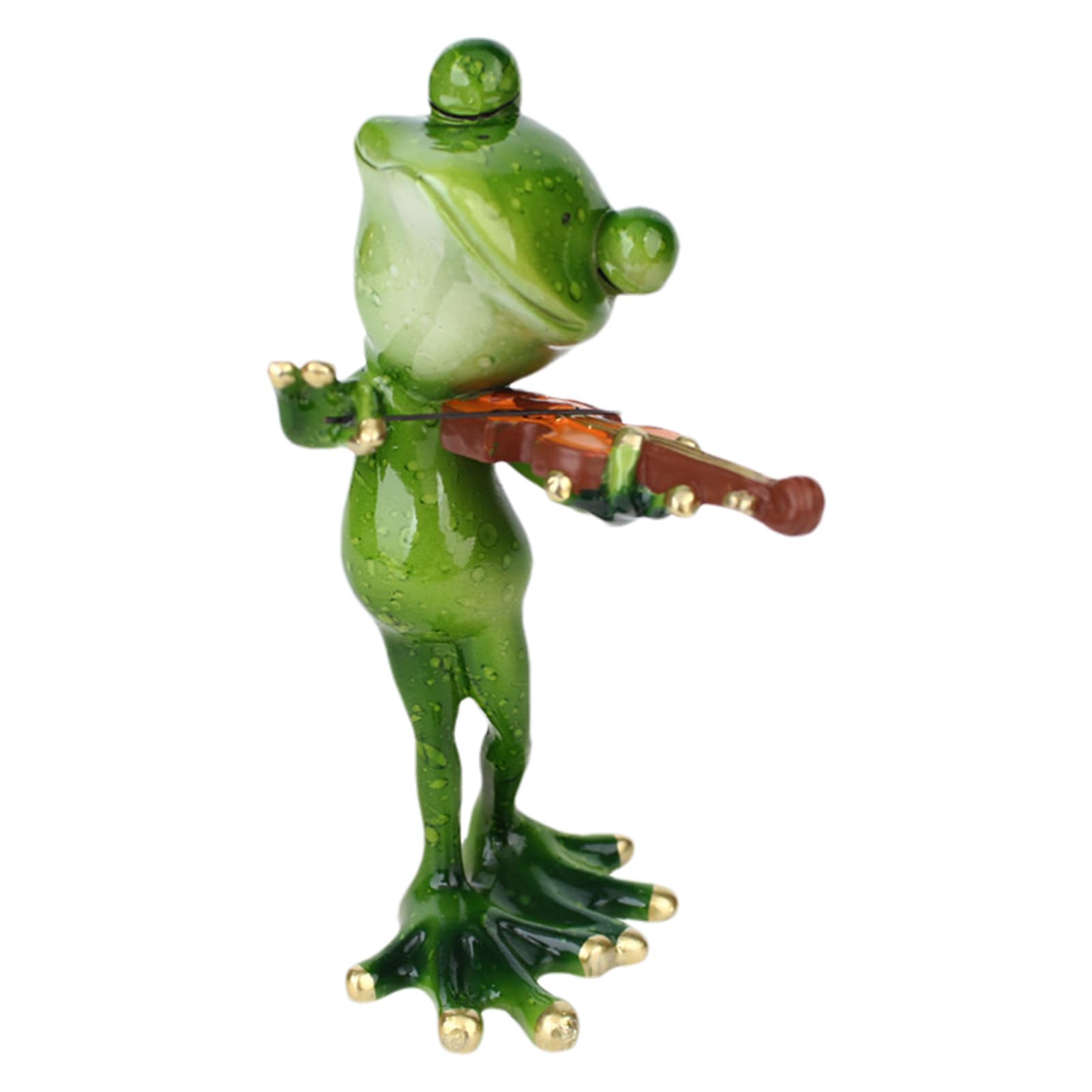 Figurine grenouille guitariste en résine une idée cadeau originale pour amateurs de jardin