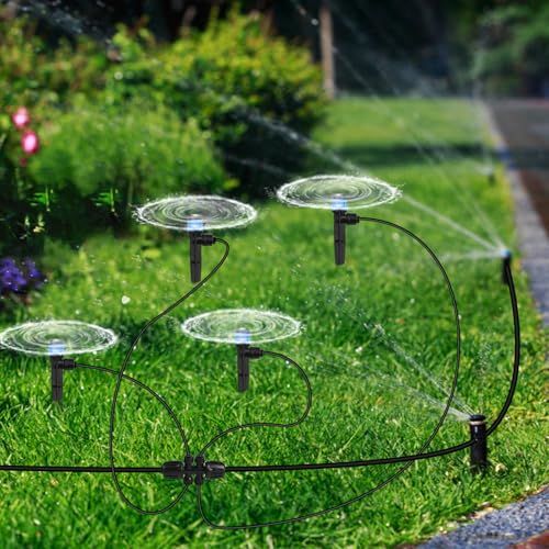 6PCS-12-to-14-Barbed-Tee-Quick-Connector-Drip-Irrigation-KitsAnti-Leak-Locked-Splitter-Fitting-for-Irrigation-Tubing-6-Way-Connector-and-4-Plugs