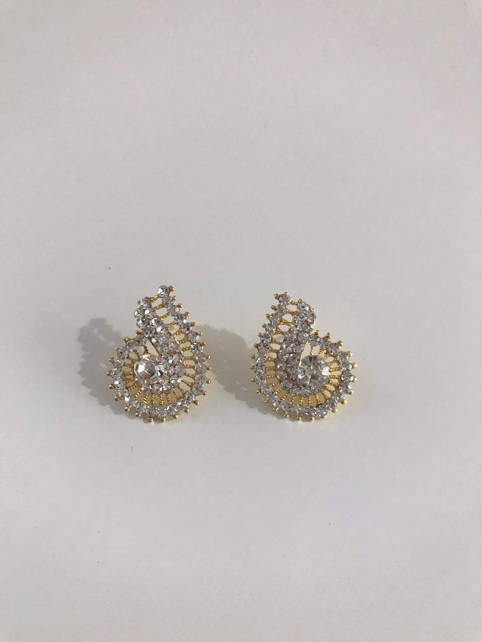 Zircons Stud Earings
