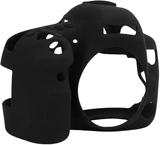 Capa de silicone para corpo de câmera, capa de silicone resistente a sujeira anti-arranhões esticável para câmera 6D MARK II