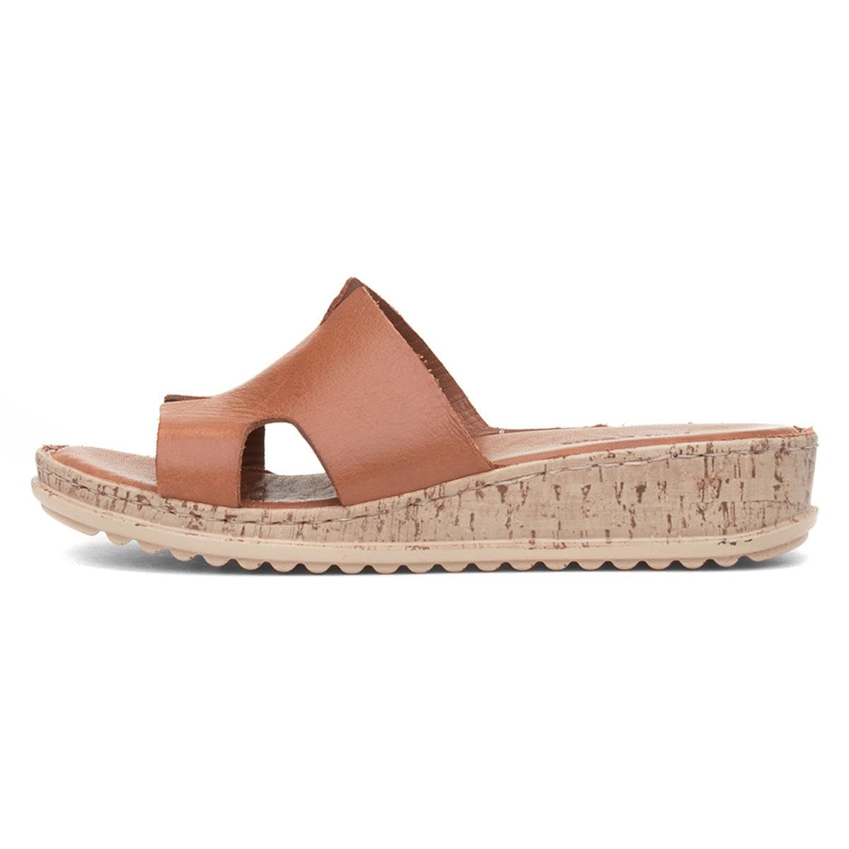 Hush Puppies Female Eloise Mule Sandal, Tan, 6