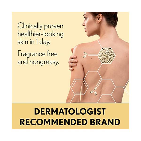 Aveeno-Daily-Moisturizing-Body-Lotion-with-Soothing-Oat-and-Rich-Emollients-to-Nourish-Dry-Skin-Gentle-Fragrance-Free-Lotion-is-Non-Greasy-Non-Comedogenic-18-Fl-Oz Aveeno Daily Moisturizer, Body Lotion, For Dry Skin, Prebiotic Oat Fragrance Free, 18 fl. oz, Pack of 1