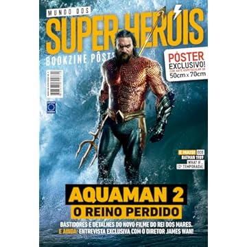 Capa do livro Superpôster Mundo dos Super-Heróis - Aquaman 2