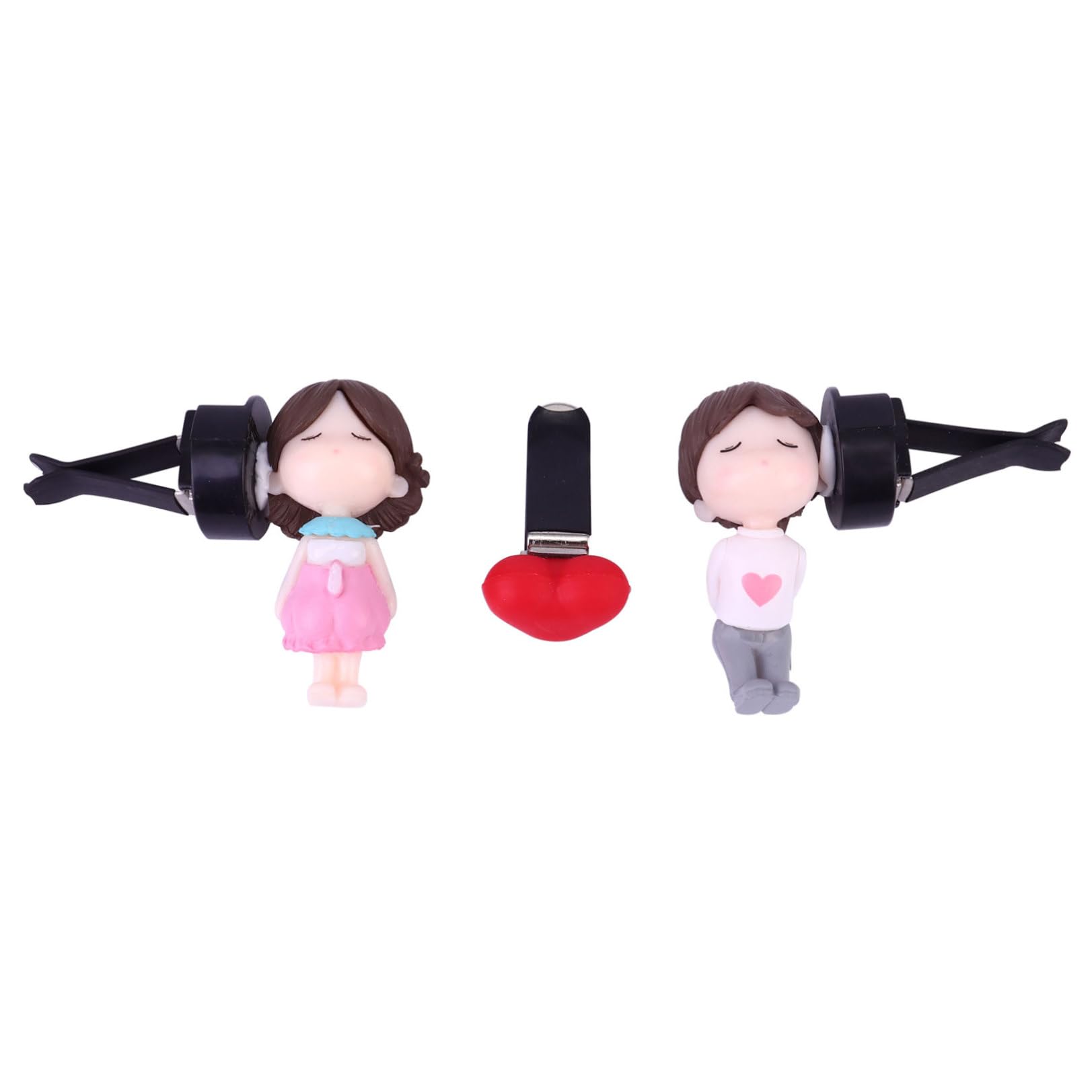 SOLUSTRE 3sets Clip Profumo Auto Cartoon Con Design Diffusore Per Auto Decorazione Elegante e Funzionale Facile Da Usare e Casa Per Amici e Famiglia