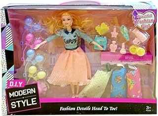 عروسة الموضة بأسلوب عصري