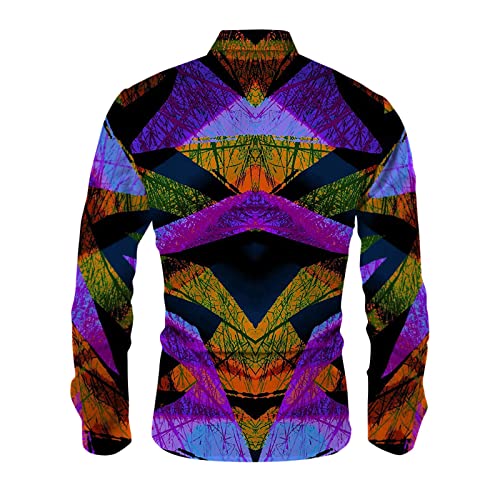 Men's Fashion Round Neck Sweatshirt Outdoor Ethnic Printed Shirts Loose Long Sleeved Pullover T Shirt Blouses Designer Shirt Men Trench Coats Long Sleeve Hoodie Shirts For Men Men T-Shirt #TOP2
