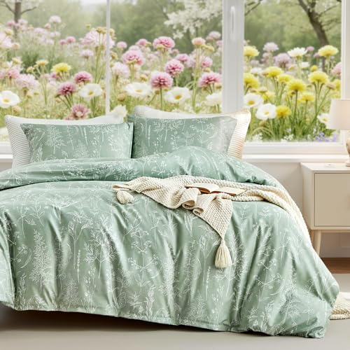 Tokokimo Bettwäsche 200x200 3teilig - Bettwäsche-Sets mit 2...