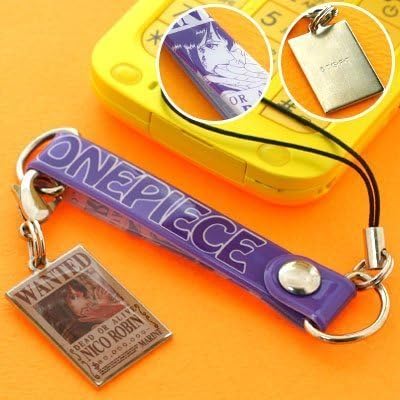 One Piece Wanted Metal Charm Strap 2nd Robin ON-24C (japan import) by Bandai
