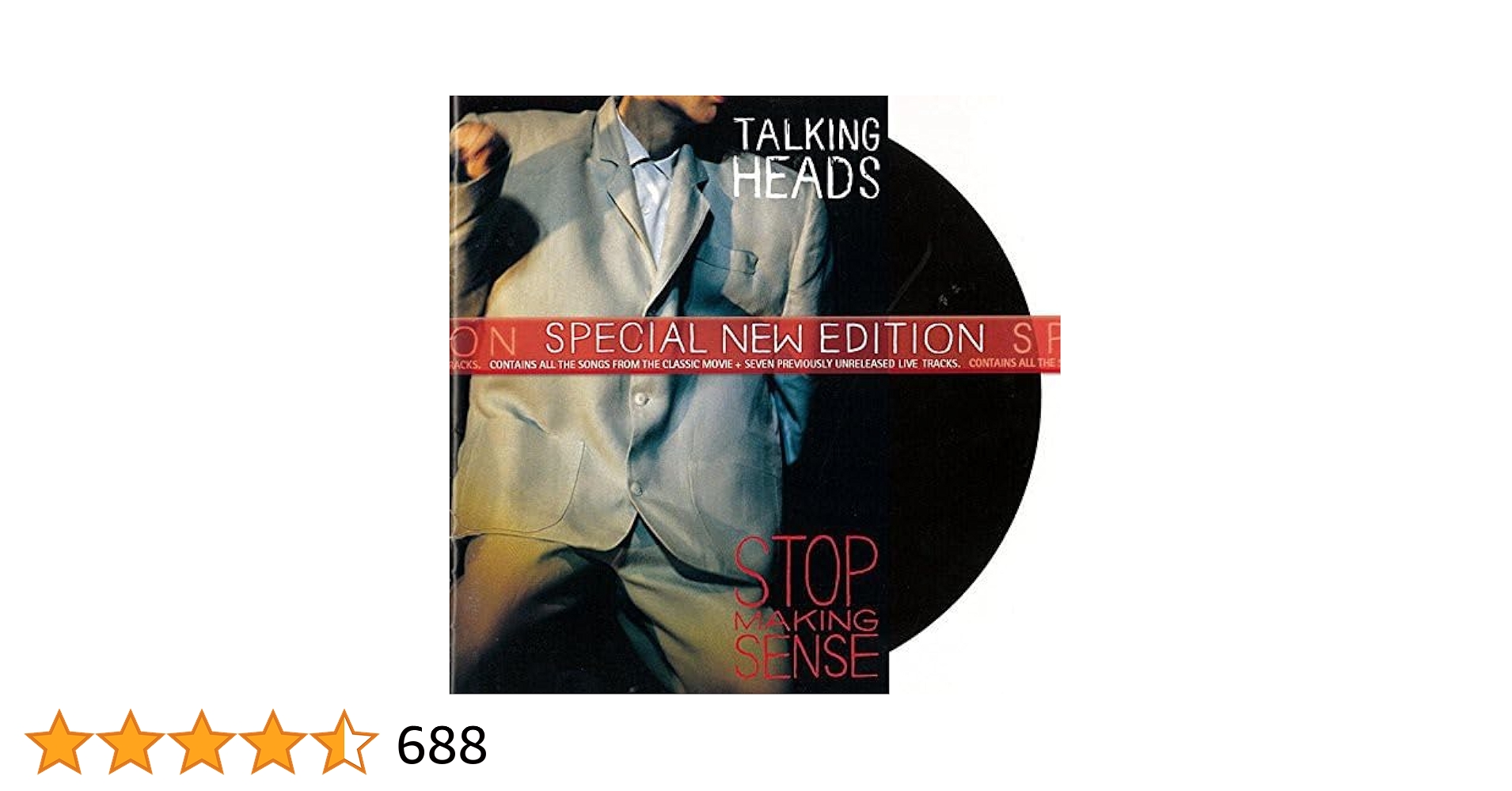 TAKING HEADS/ STOP MAKING SENSE 国内オリジナル盤 Talking Heads – Stop Making Sense – Vinyl (Specialty