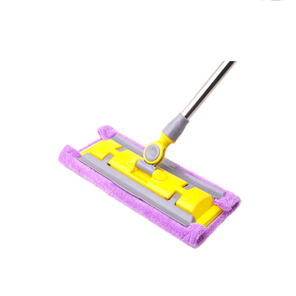 Vadrouille plate microfibre pour sol en bois dur et carrelage