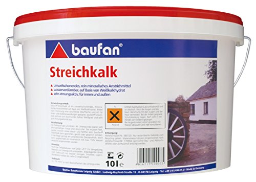 Preisvergleich Produktbild Baufan 100035 Streichkalk, Weiß