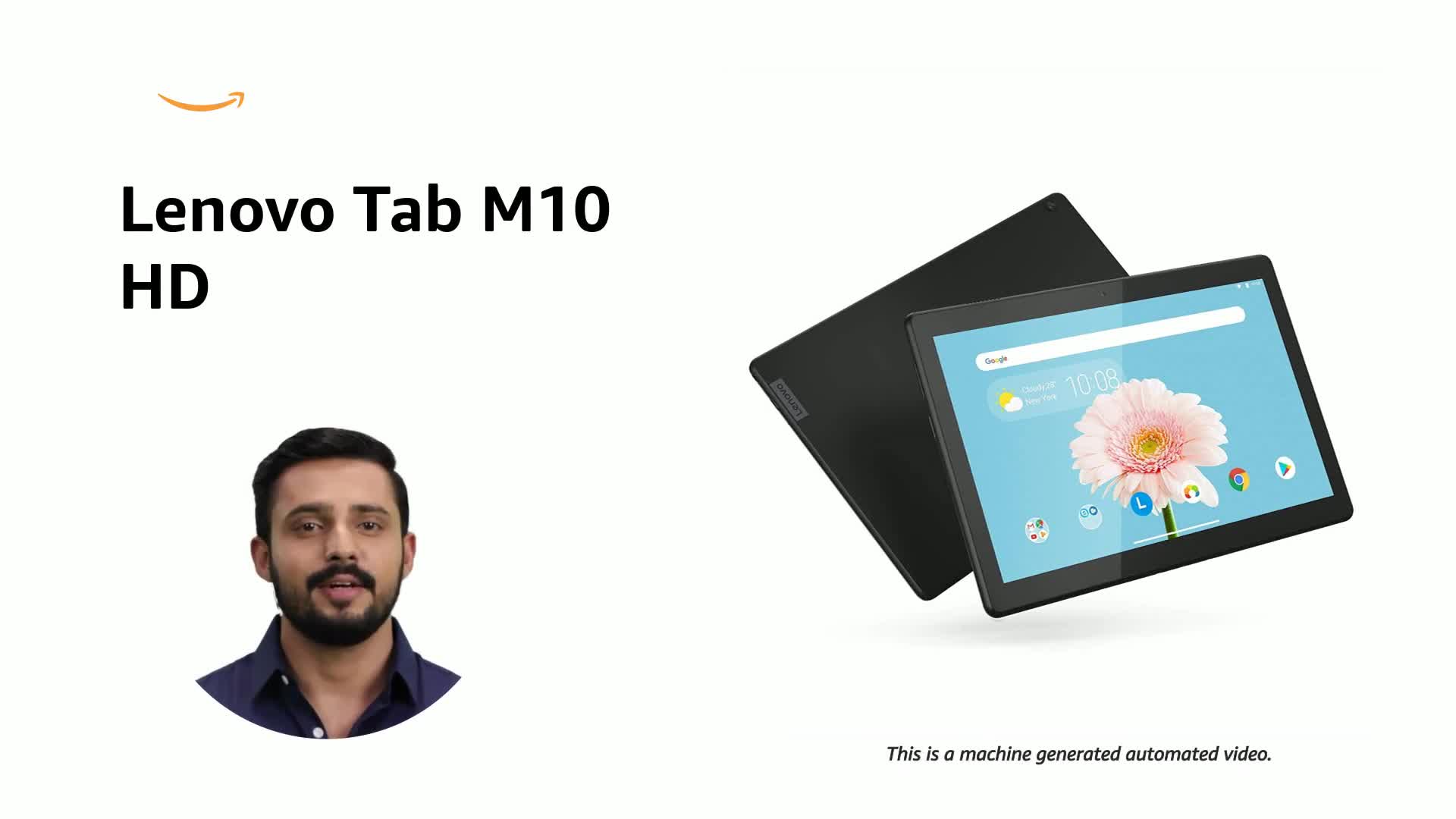 Lenovo Tab M10 HD LED Tablet (10.1-inch, 2GB, 16GB, Cellular