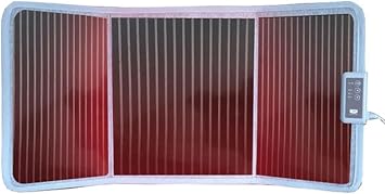Infrared Desk Heater 51x100cm Heating Panel 165W Stand Heater for Office Desk Workplace Temperature up to 65°C foldable heating wall