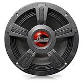 Lanzar Upgraded 8” High Performance Mid Bass - Powerful 800 Watt Peak 90Hz – 10 kHz Frequency Response 39 Oz Magnet Structure and 8 Ohm w/Paper Cone and Foam Surround Full Range Speaker - OPTI8M-8
