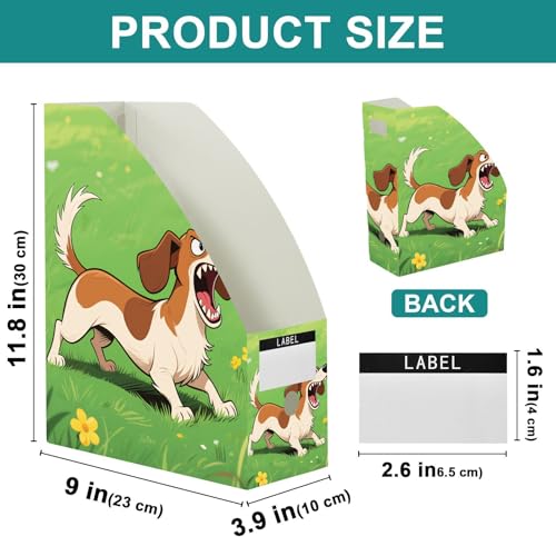 Boîtes rangement magazines plastique pliables protègent revues - 4