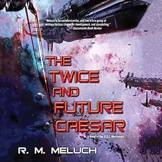 The Twice and Future Caesar Audiolibro Por R.M. Meluch arte de portada