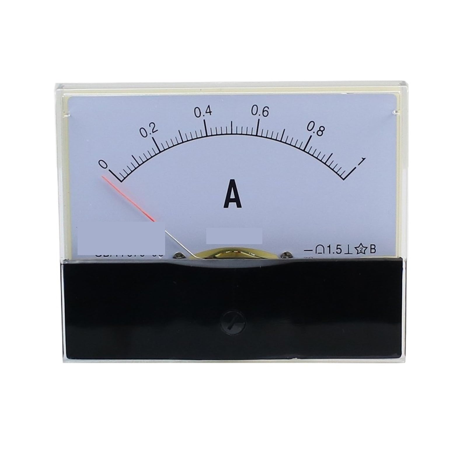 Ampèremètre analogique DC 0-5A de haute précision 44C2-A classe 1.5