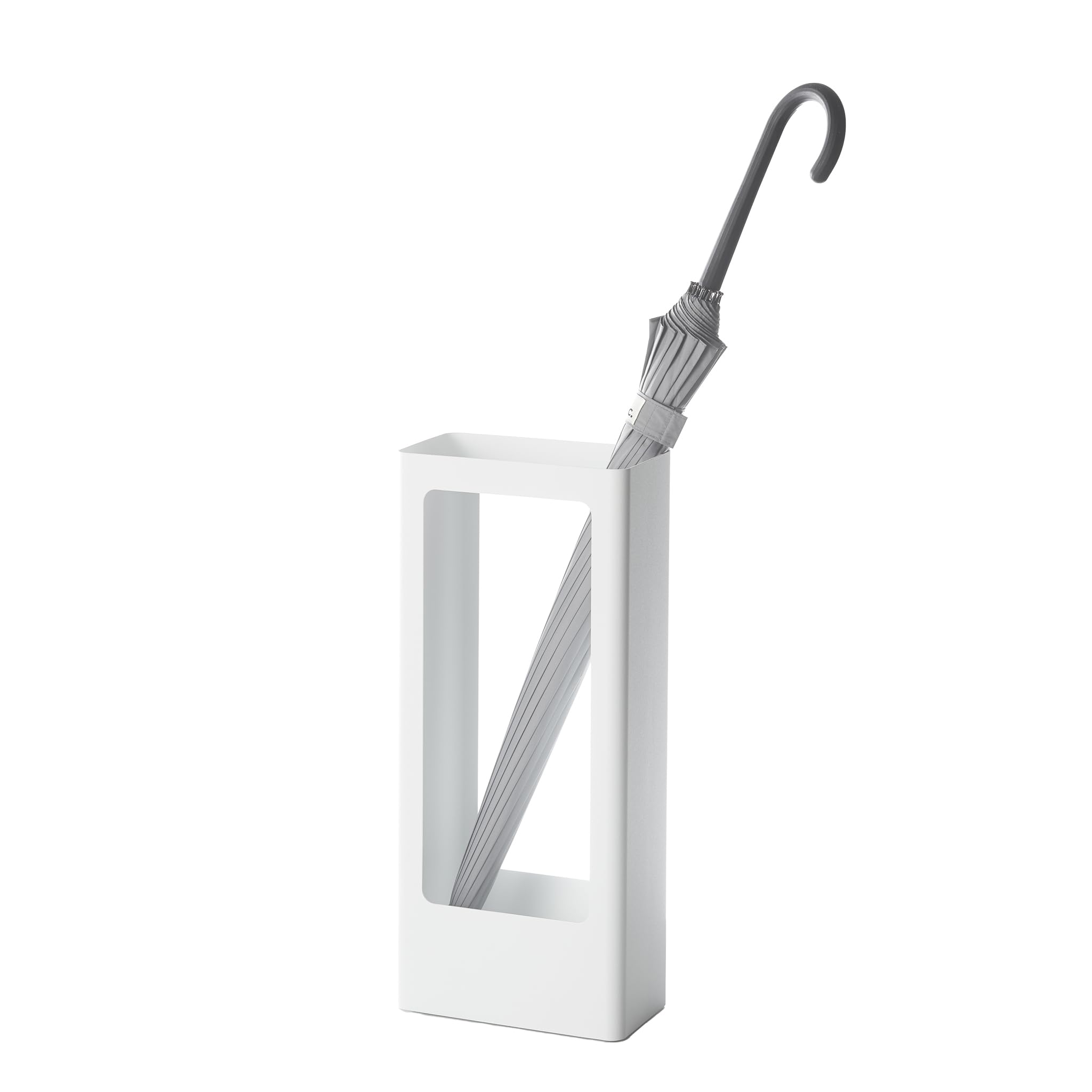 Yamazaki Tower Slim Umbrella Stand WH