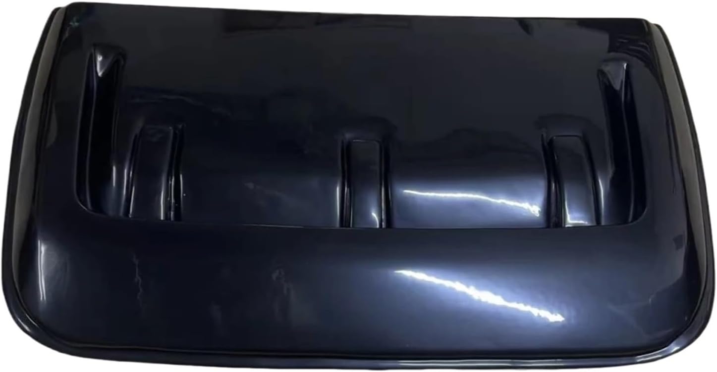 Hood Bonnet Scoop Compatible with Ford Ranger T9 2022-2024 Pickup Gu Patrol Front Air Vent Matte Black Trim Sport Style Auto Parts