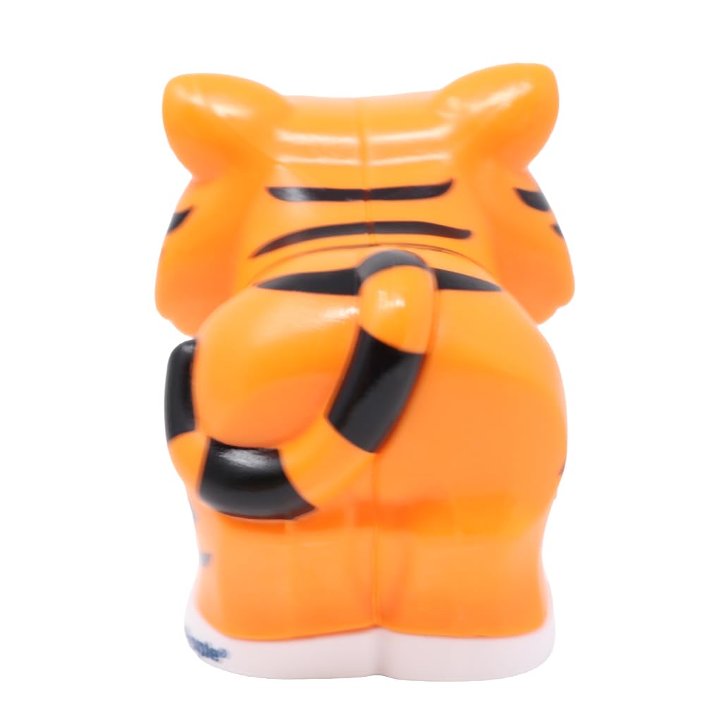 Fisher-Price Pezzo di ricambio Little People Arca di Noè Zoo Safari Jungle Animals Playset JLV11 - Figura di ricambio Tigre arancione scuro