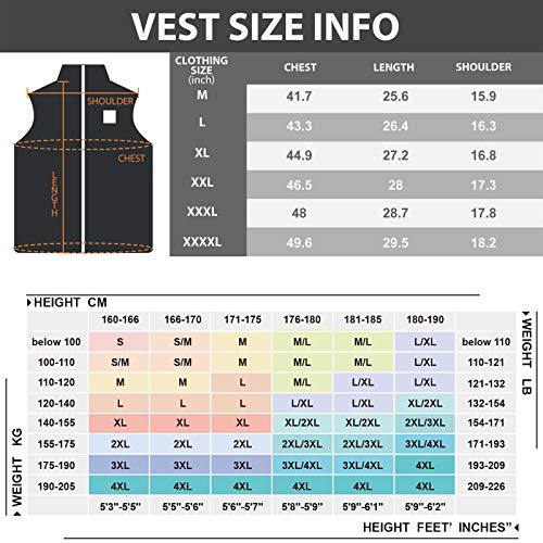 Tidyard Factory Direct Cross-Border Atacado Interface USB Colete de Aquecimento Inteligente para Hom